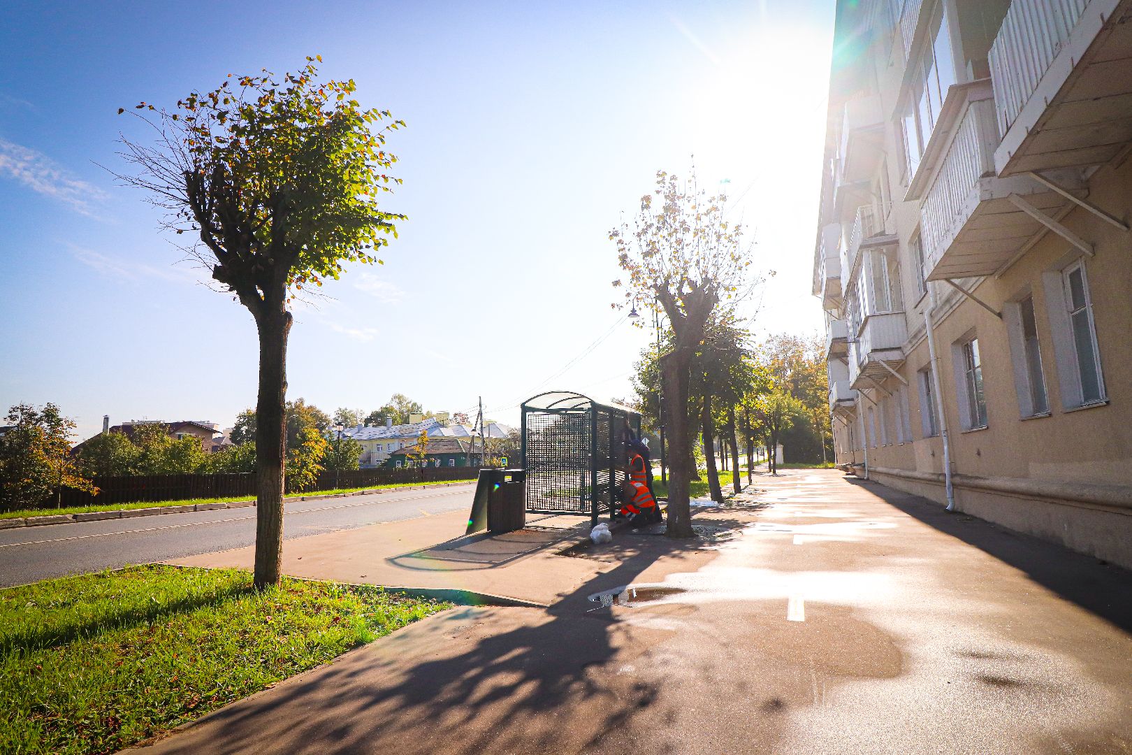 клин, общество, дороги, остановки, благоустройство,