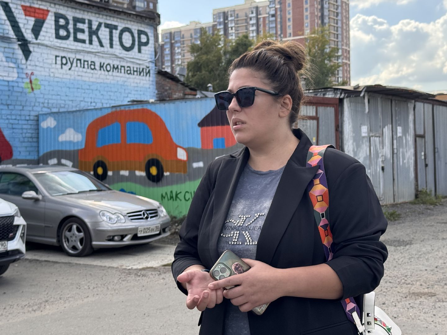 Новый мурал в Одинцово, ГК Вектор, ЖК Союзный, Благоустройство сквера Союзный,