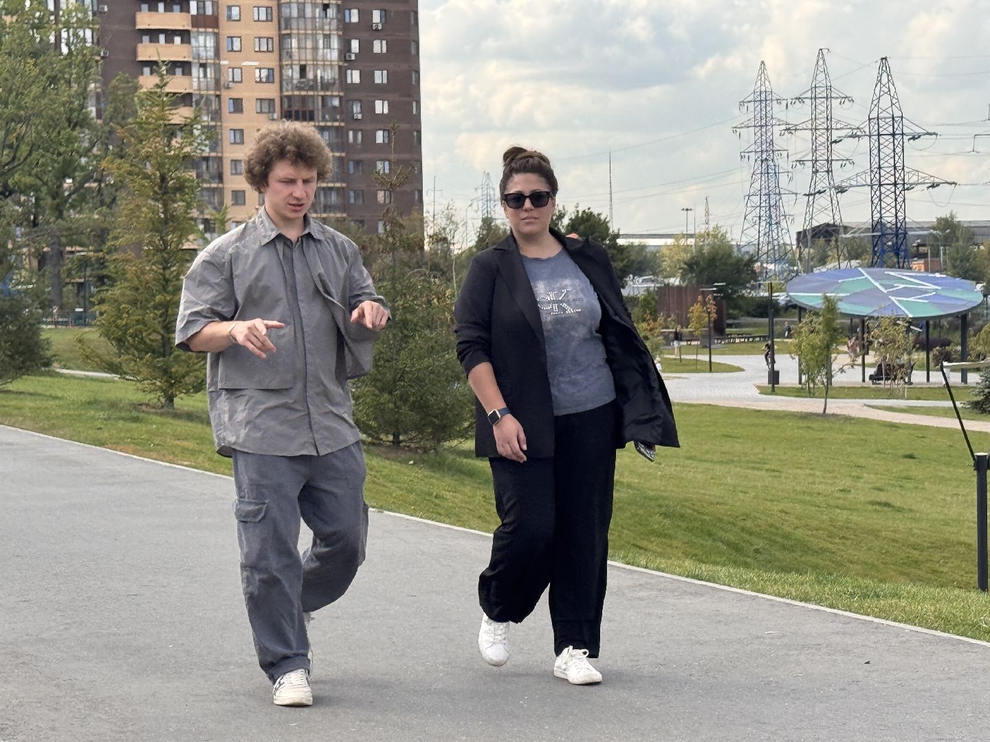 Новый мурал в Одинцово, ГК Вектор, ЖК Союзный, Благоустройство сквера Союзный,