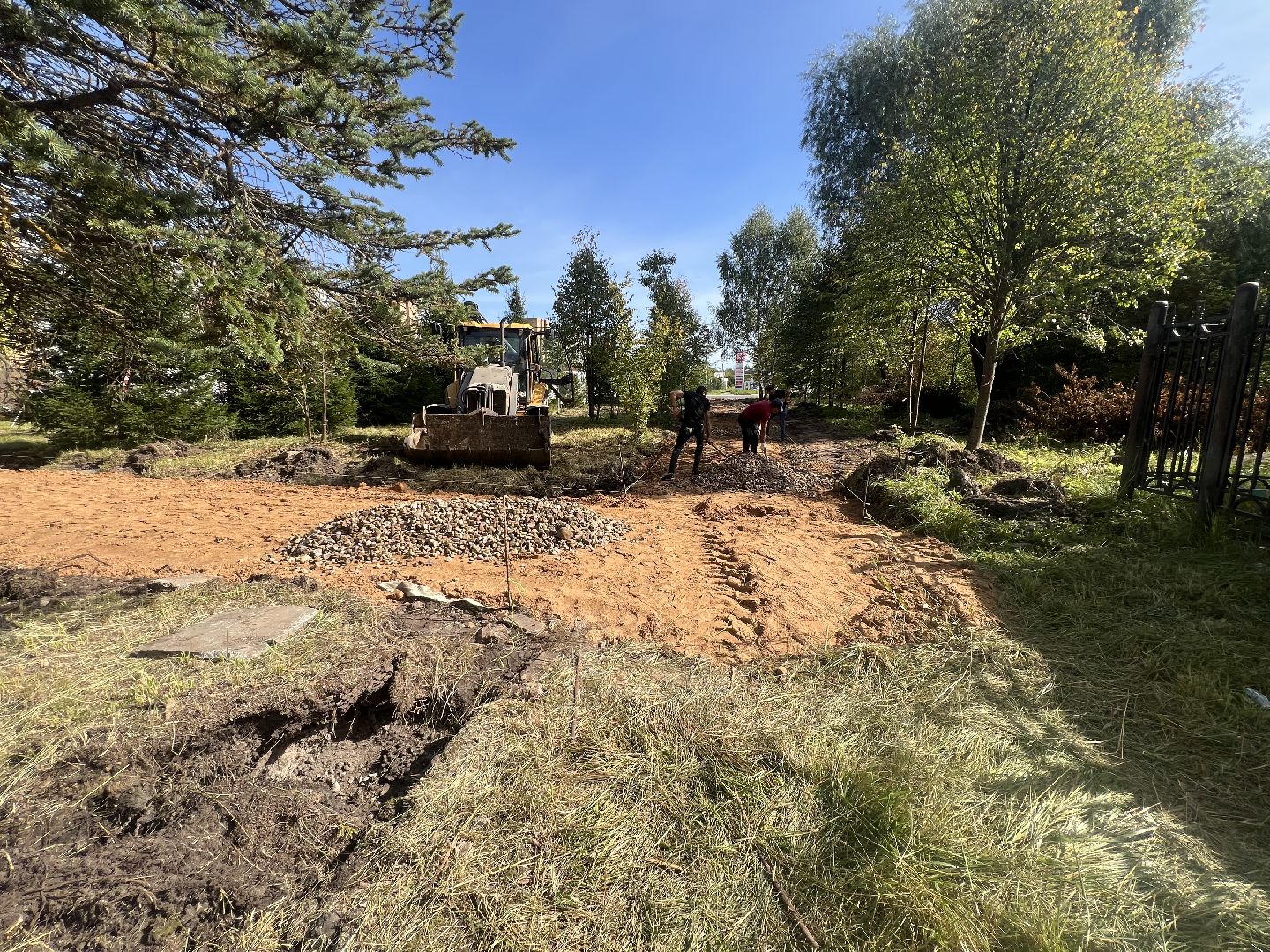 запрудня дк прогресс, благоустройство 2025, талдомский городской округ,