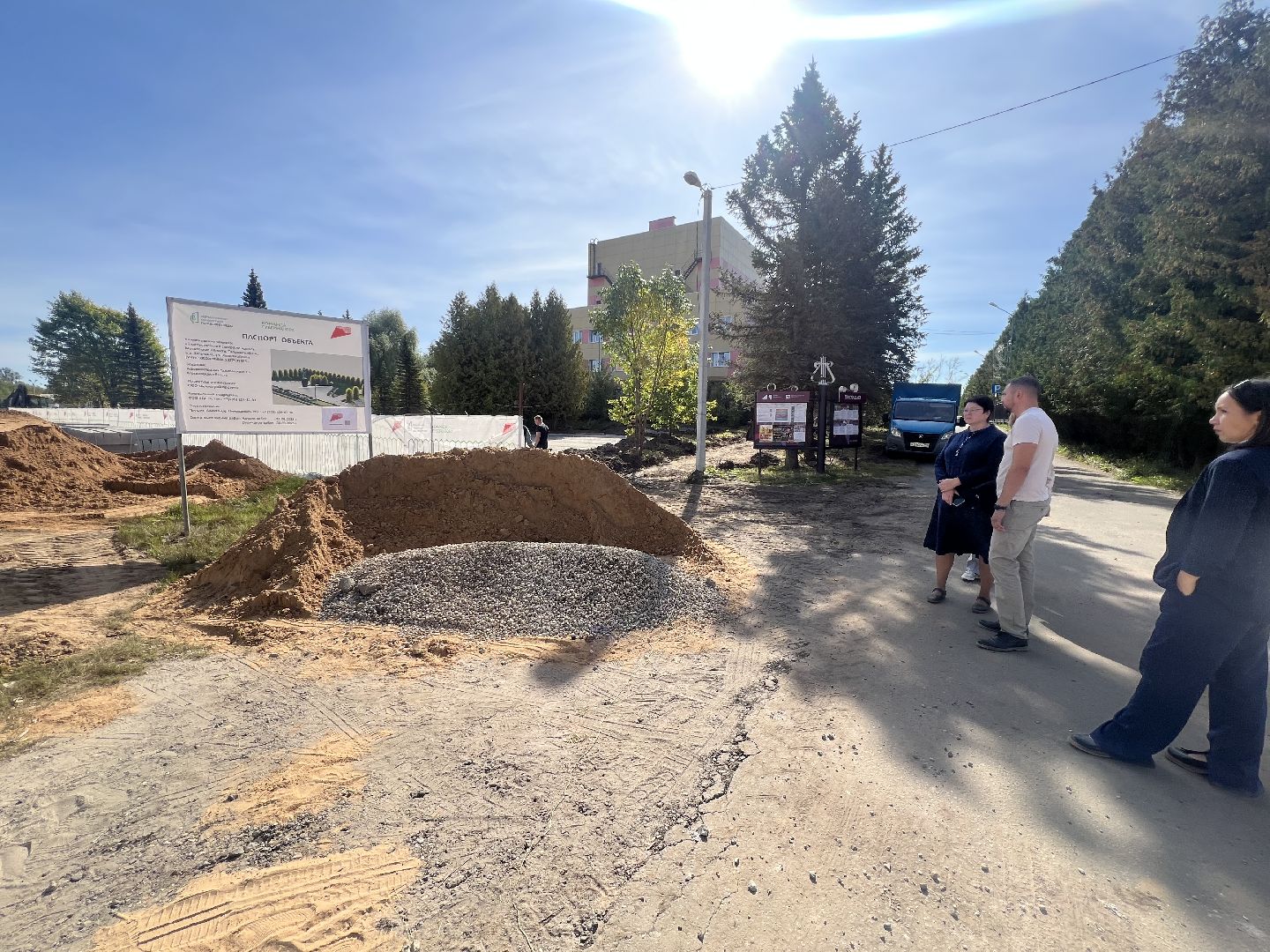 запрудня дк прогресс, благоустройство 2025, талдомский городской округ,