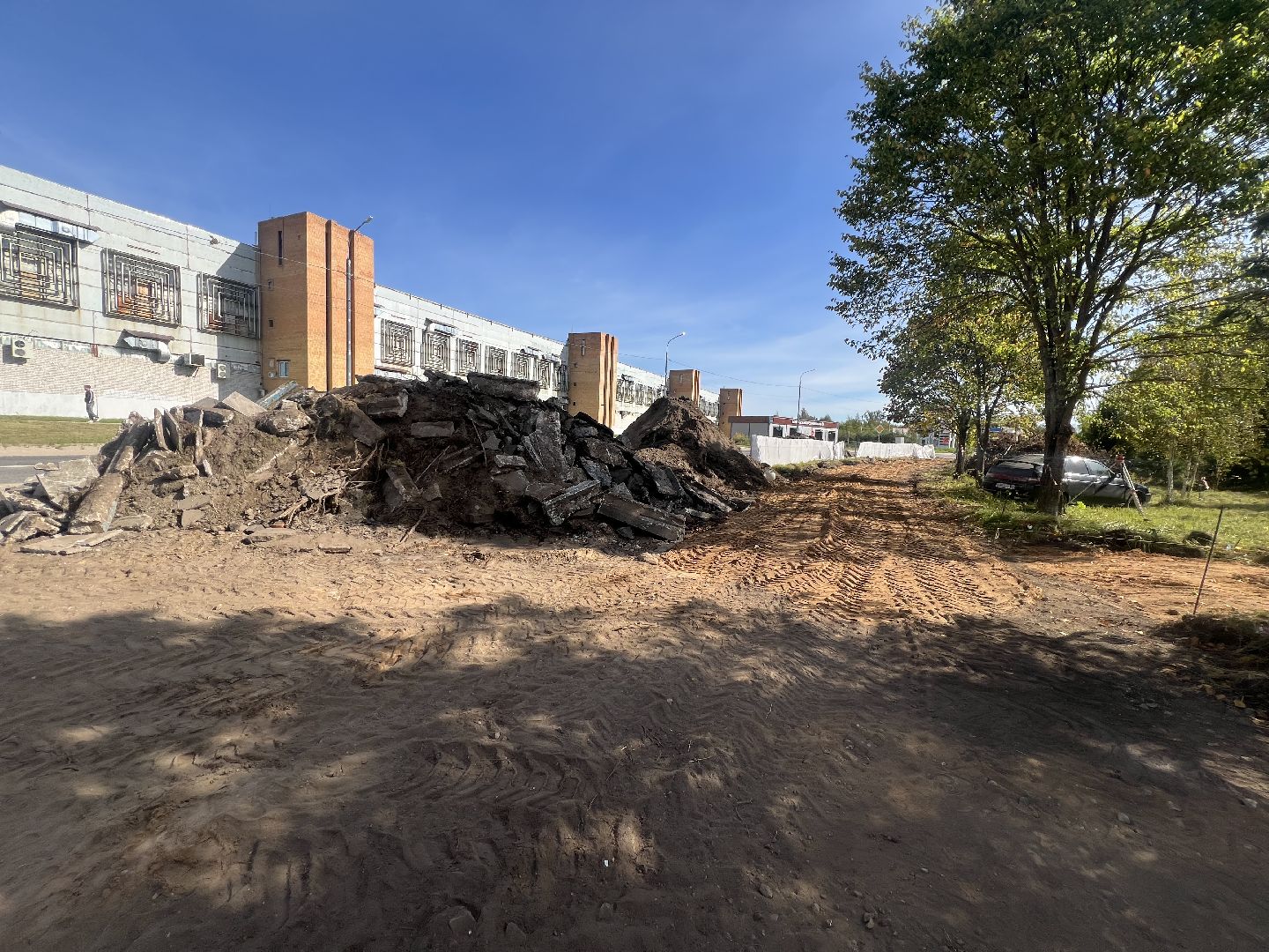 запрудня дк прогресс, благоустройство 2025, талдомский городской округ,