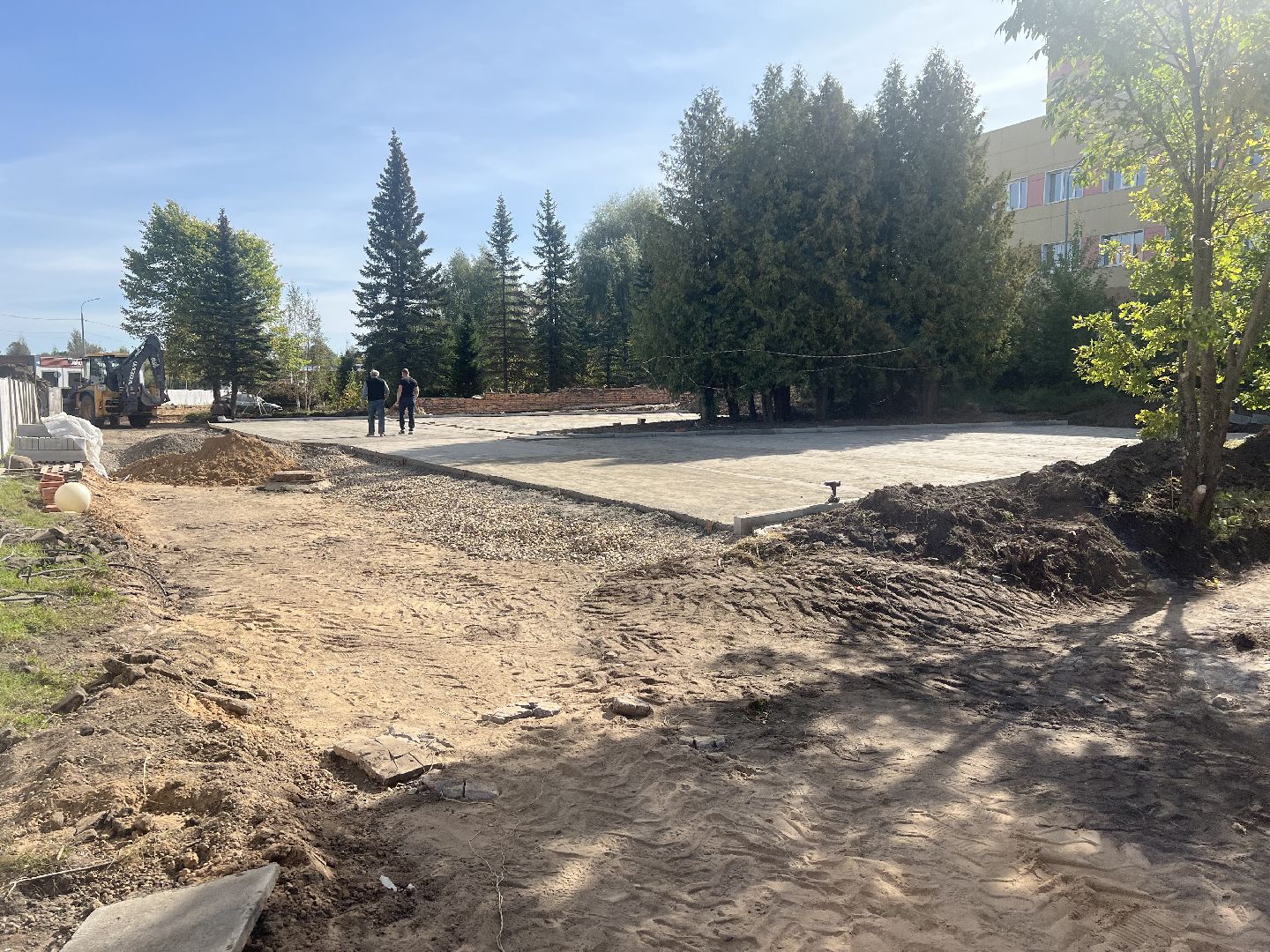 запрудня дк прогресс, благоустройство 2025, талдомский городской округ,