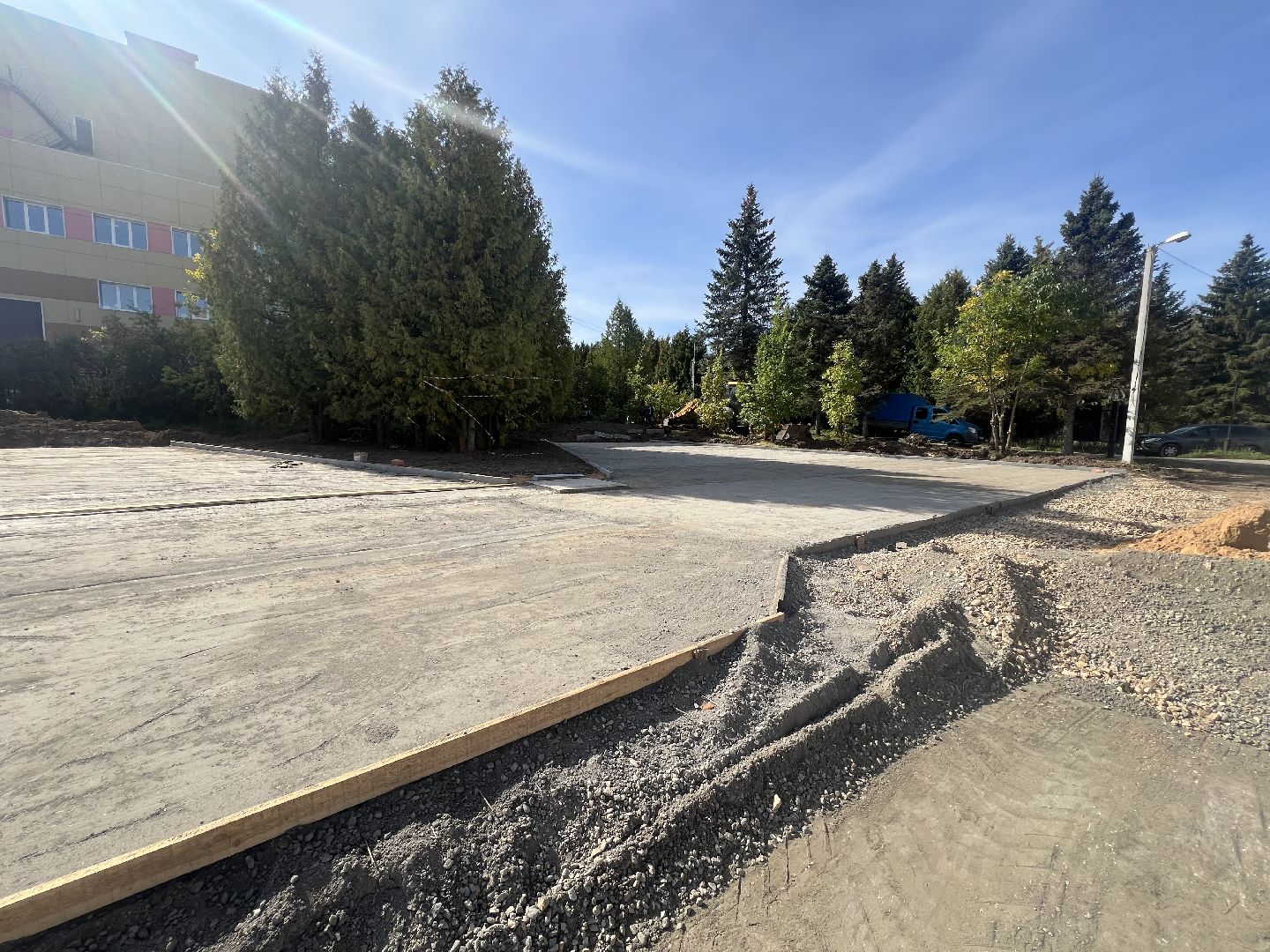 запрудня дк прогресс, благоустройство 2025, талдомский городской округ,