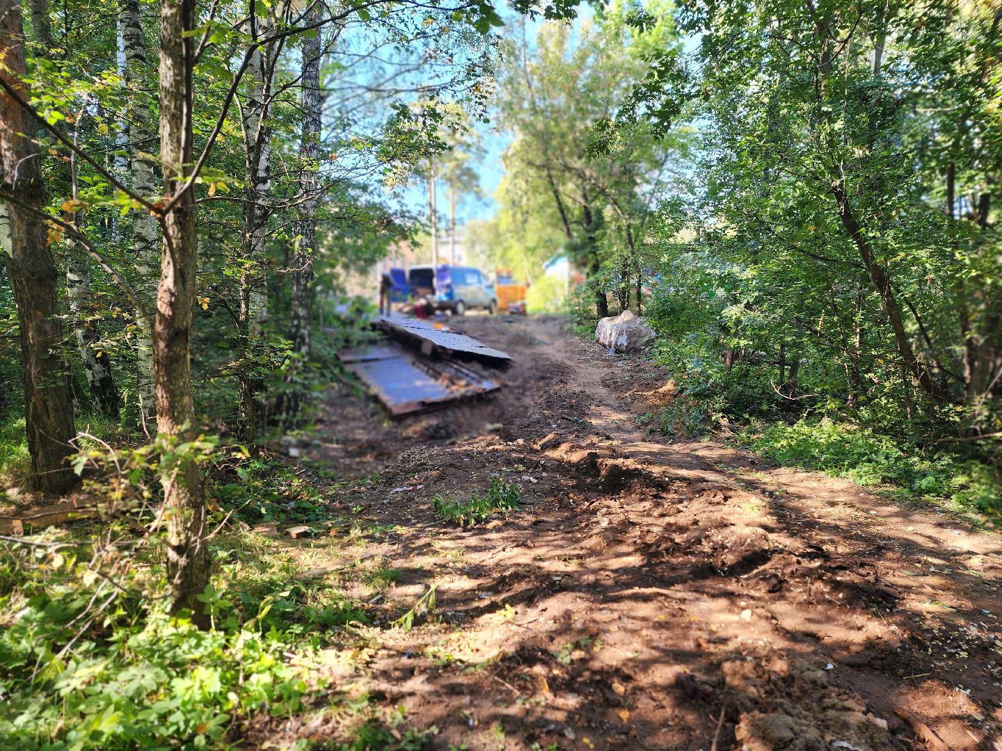 королёв, благоустройство , реконструкция моста в королеве,