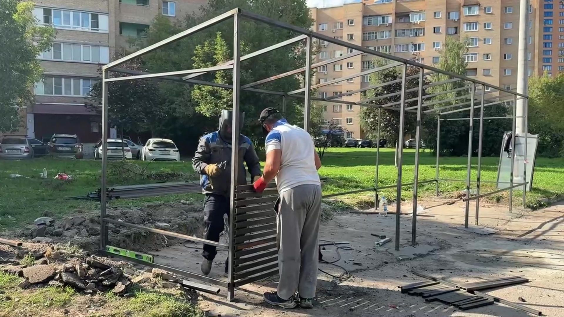 Реутов, мусорные контейнеры, контейнер для мусора, модернизация,