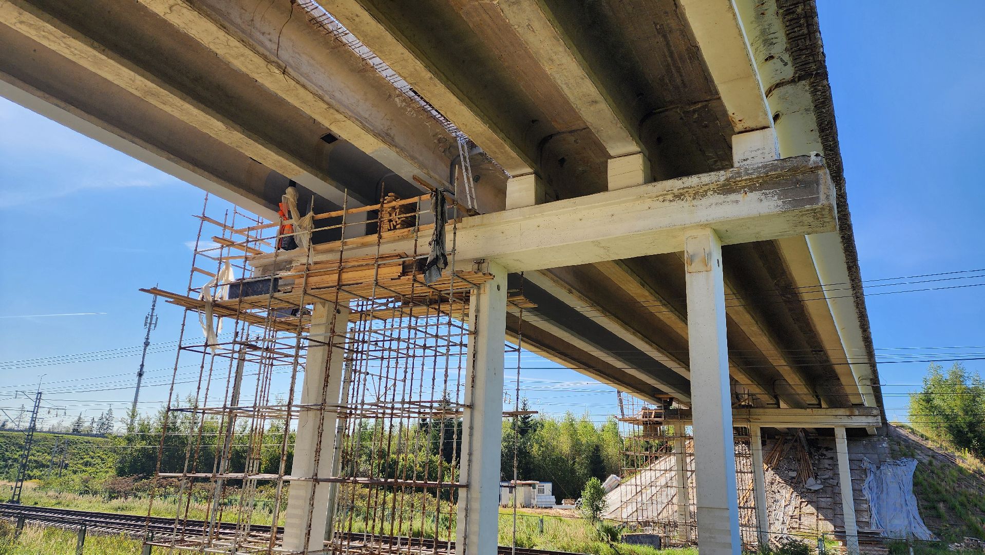 солнечногорск, обуховское шоссе, капремонт путепровода, дороги,