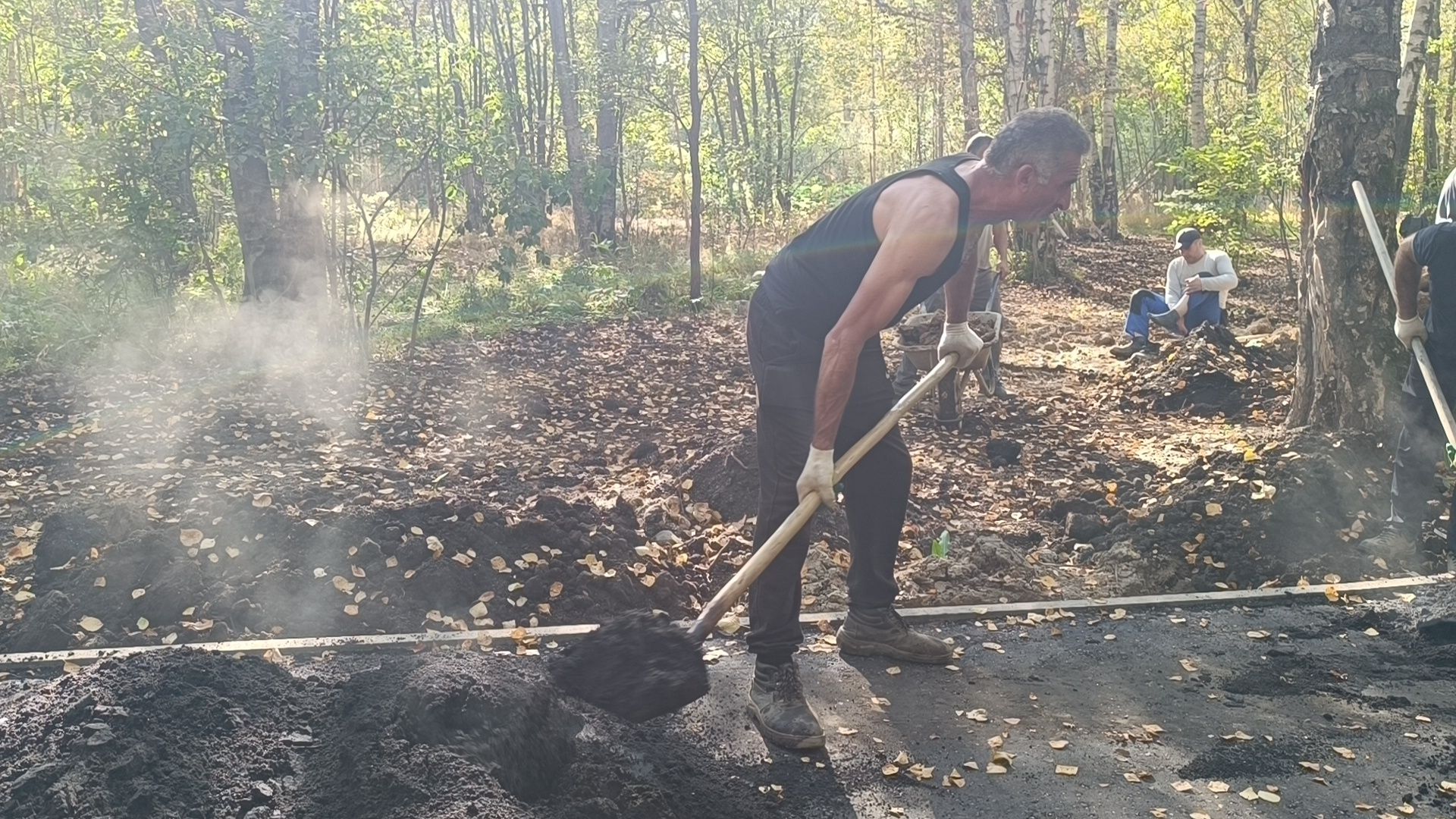 север, лобня, благоустройство,