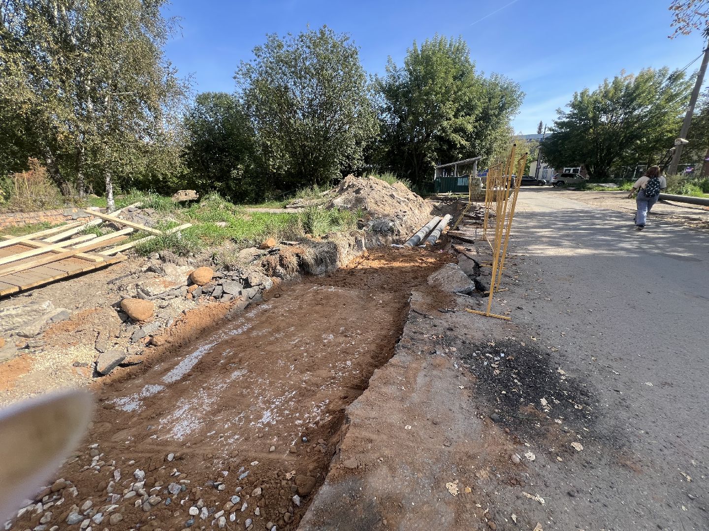 Теплосети запрудня, благоустройство 2025,