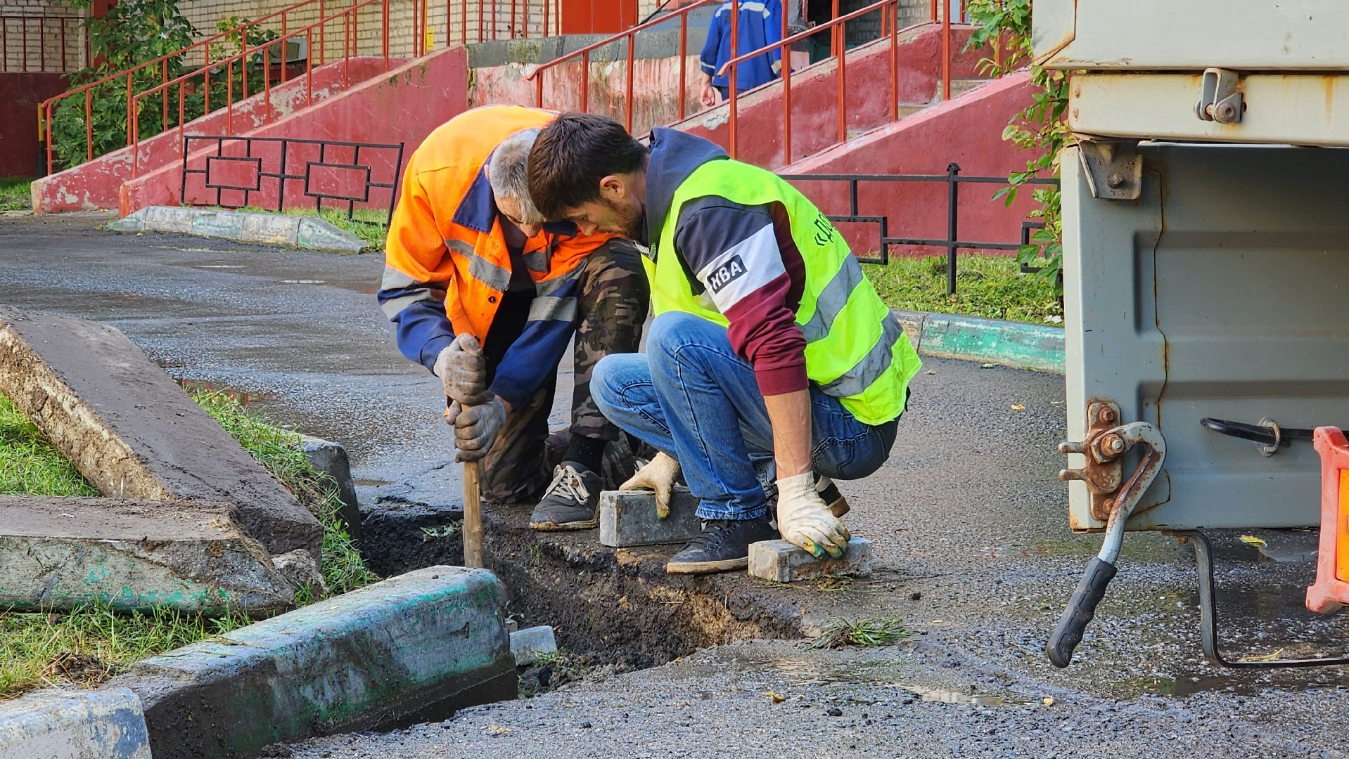 истра, благоустройство, ремонт двора,