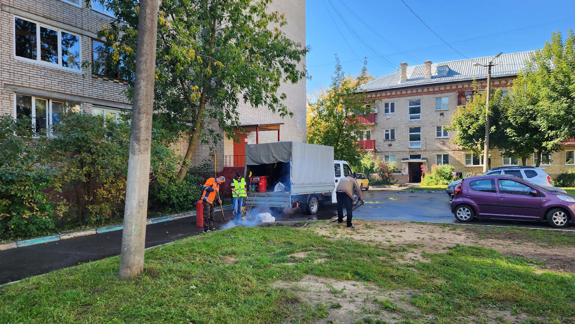 истра, благоустройство, ремонт двора,