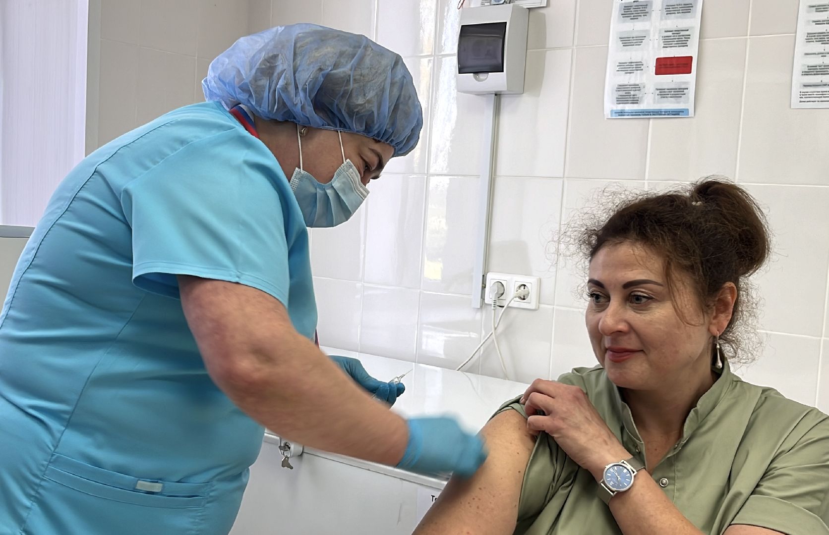 наро-фоминск, наро-фоминская областная больница, вакцинация от гриппа, прививочная кампания, наро-фоминский городской округ,