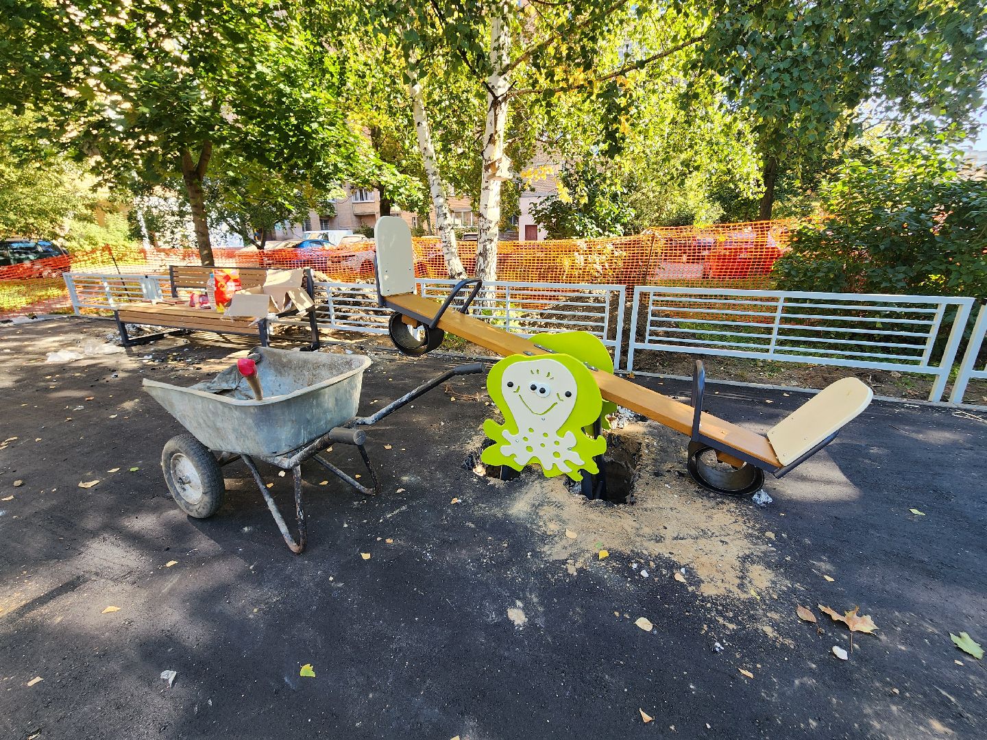 фрязино, детские игровые площадки, модернизация детских площадок,