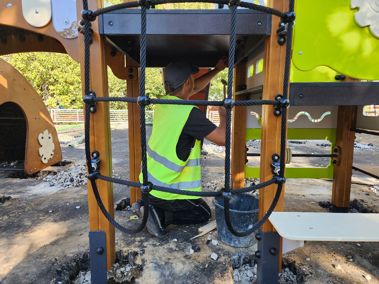 фрязино, детские игровые площадки, модернизация детских площадок,