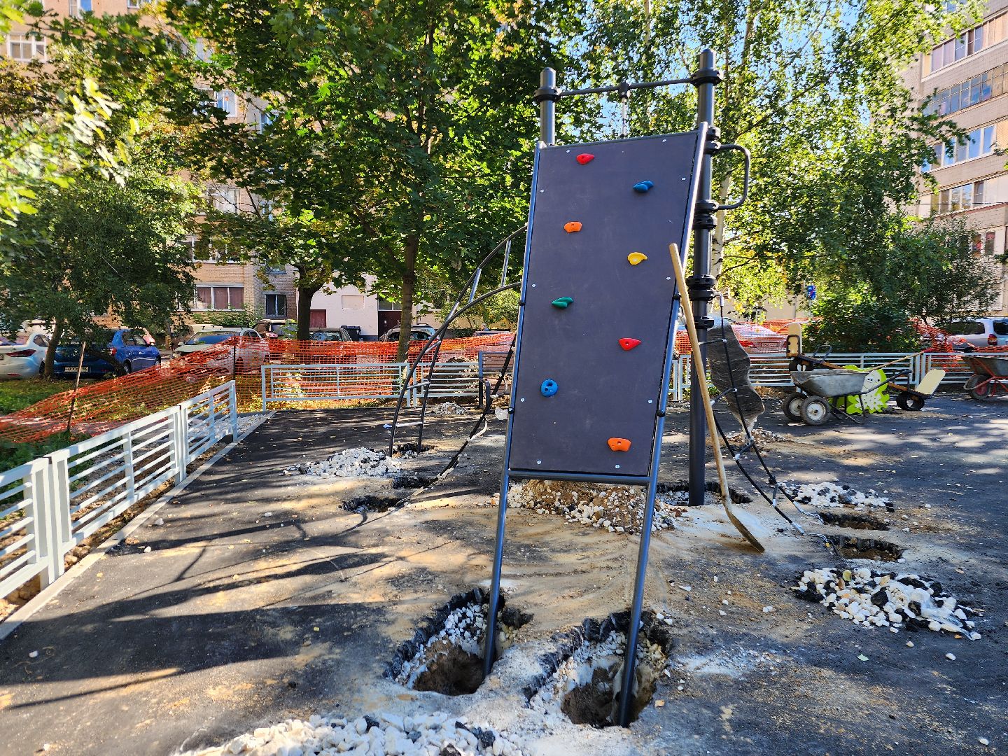 фрязино, детские игровые площадки, модернизация детских площадок,