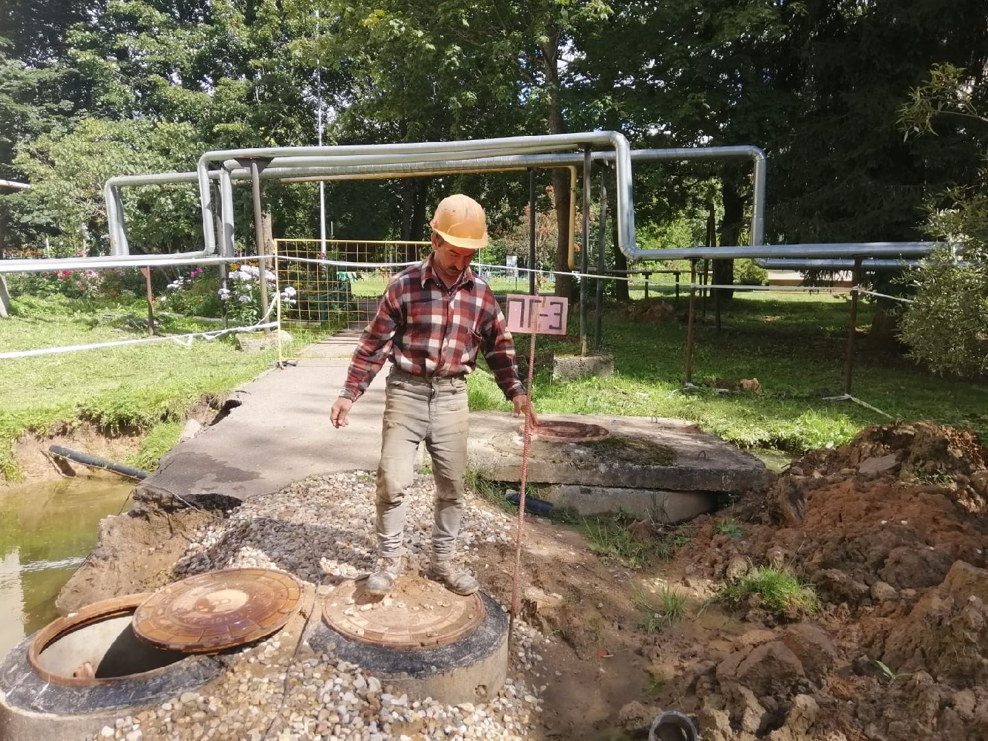 городской округ восход, жкх, благоустройство, пожарный гидрант,