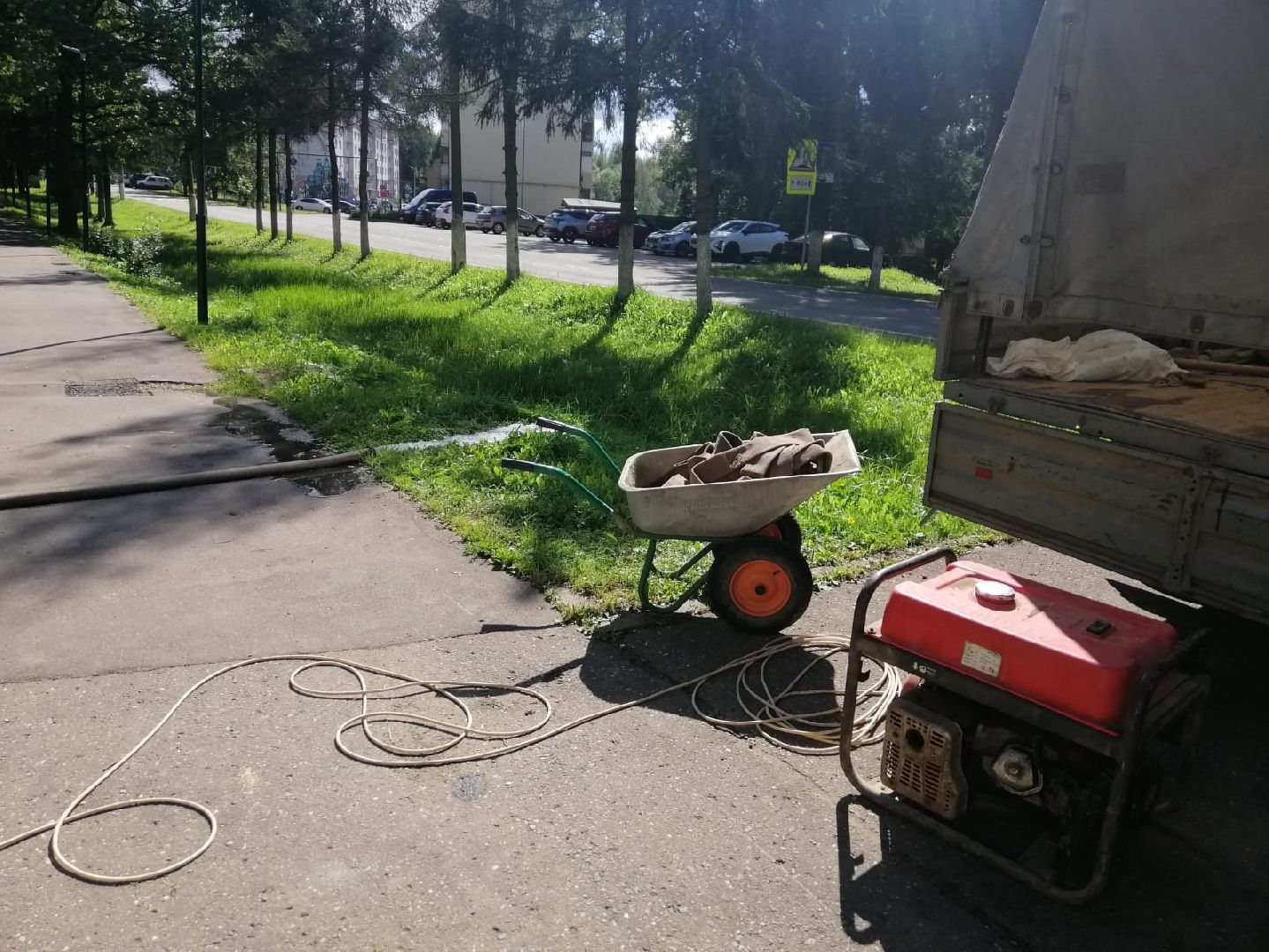 городской округ восход, жкх, благоустройство, пожарный гидрант,