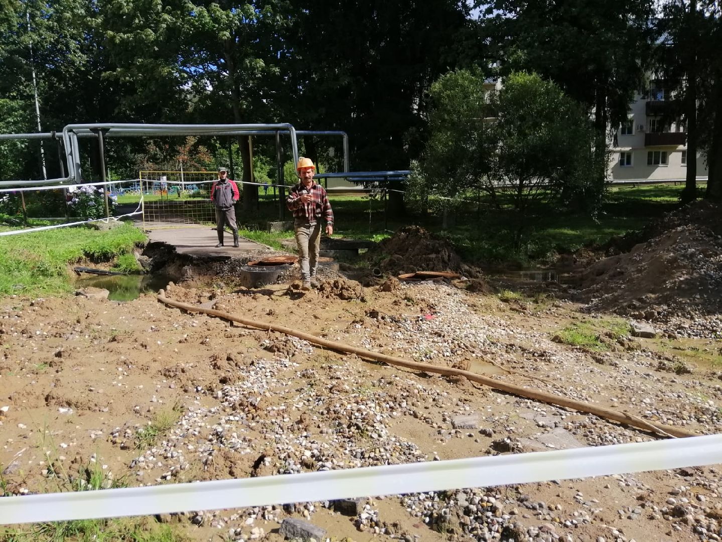 городской округ восход, жкх, благоустройство, пожарный гидрант,