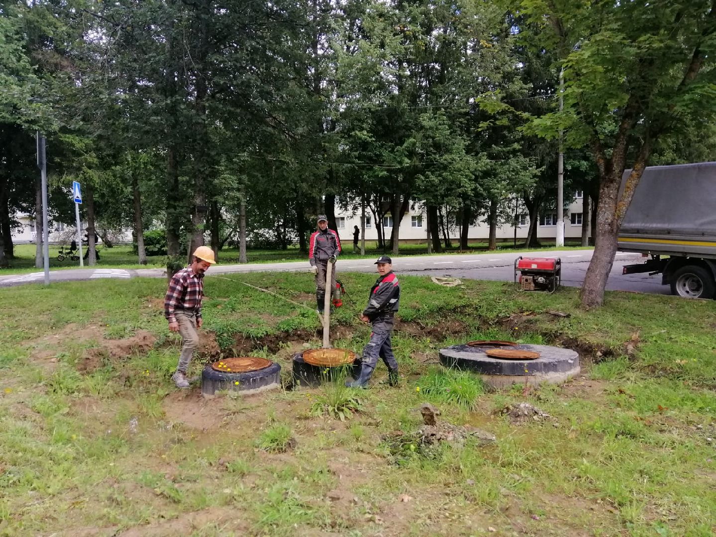 городской округ восход, жкх, благоустройство, пожарный гидрант,