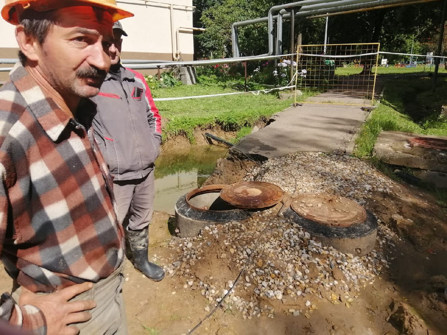 городской округ восход, жкх, благоустройство, пожарный гидрант,