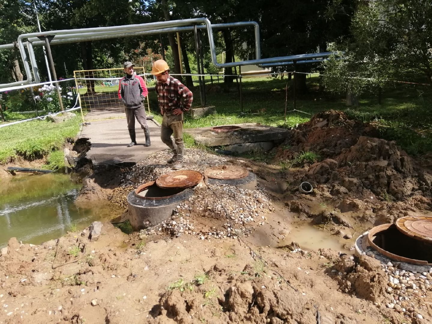 городской округ восход, жкх, благоустройство, пожарный гидрант,