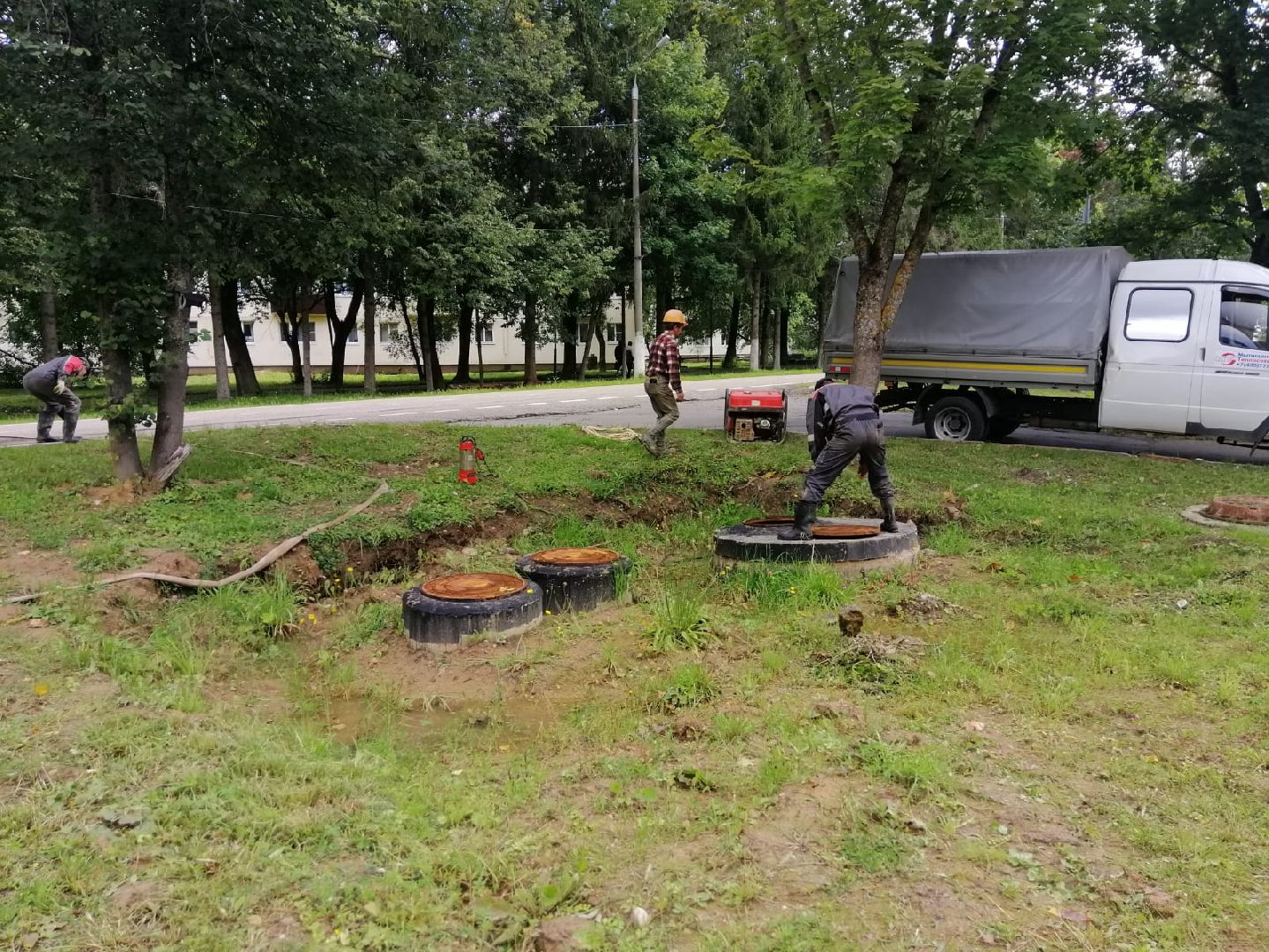 городской округ восход, жкх, благоустройство, пожарный гидрант,