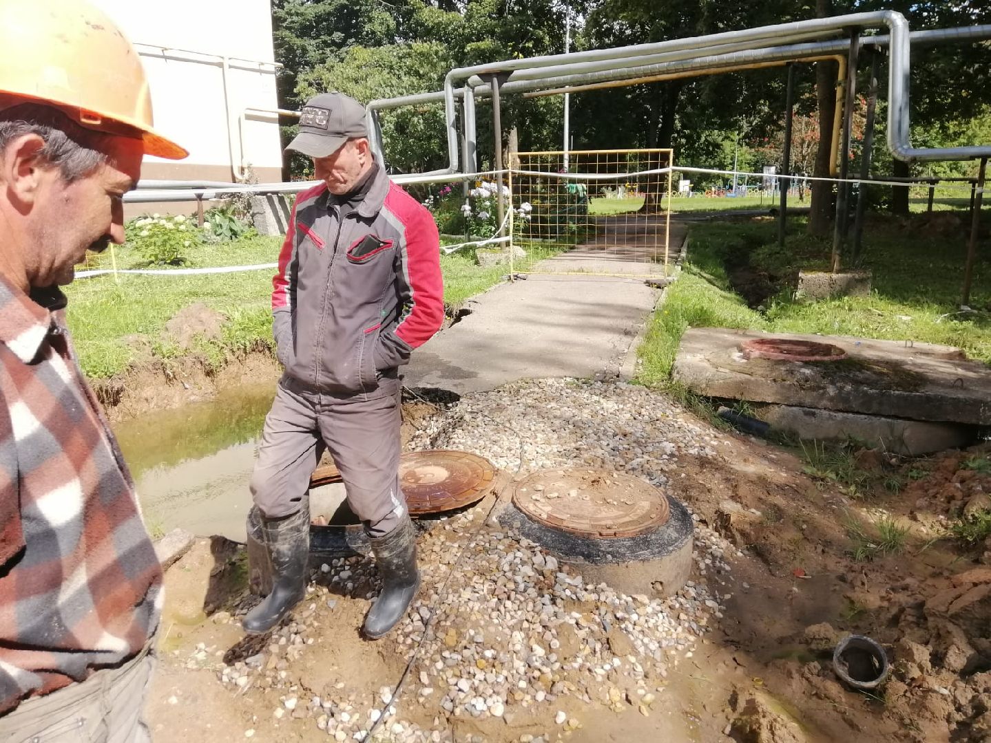 городской округ восход, жкх, благоустройство, пожарный гидрант,