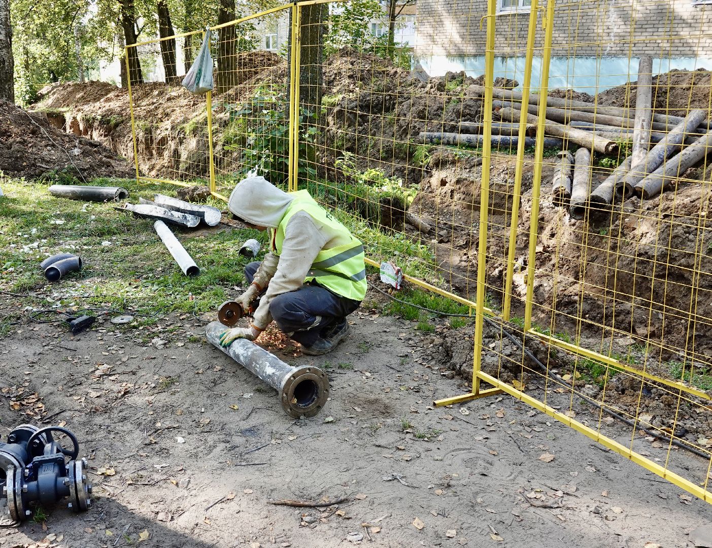 ЖКХ, сергиево-посадский городской округ, газпром теплоэнерго мо, теплотрасса , трубы ,