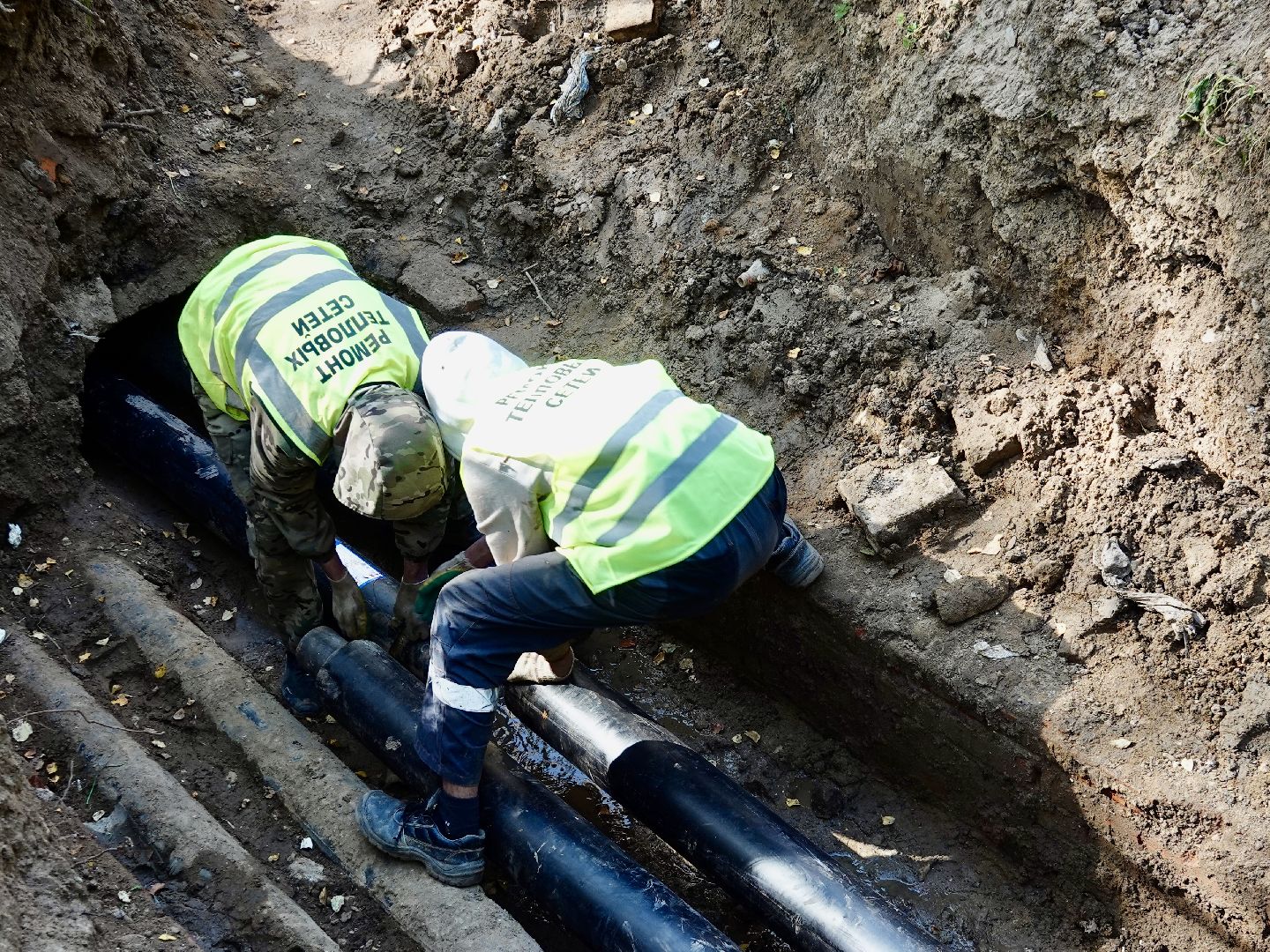 ЖКХ, сергиево-посадский городской округ, газпром теплоэнерго мо, теплотрасса , трубы ,