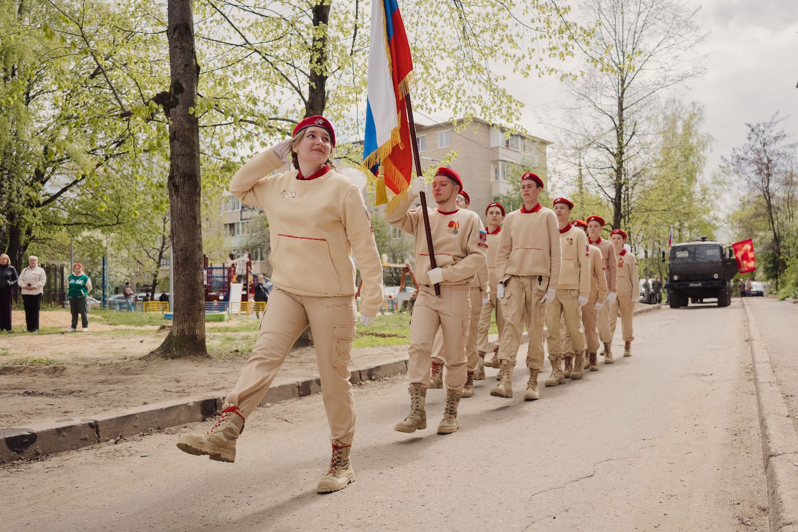 Можайск, Можайский городской округ, Подмосковье, День Победы, поздравление ветерана, фронтовая бригада, песни военных лет, 9 мая