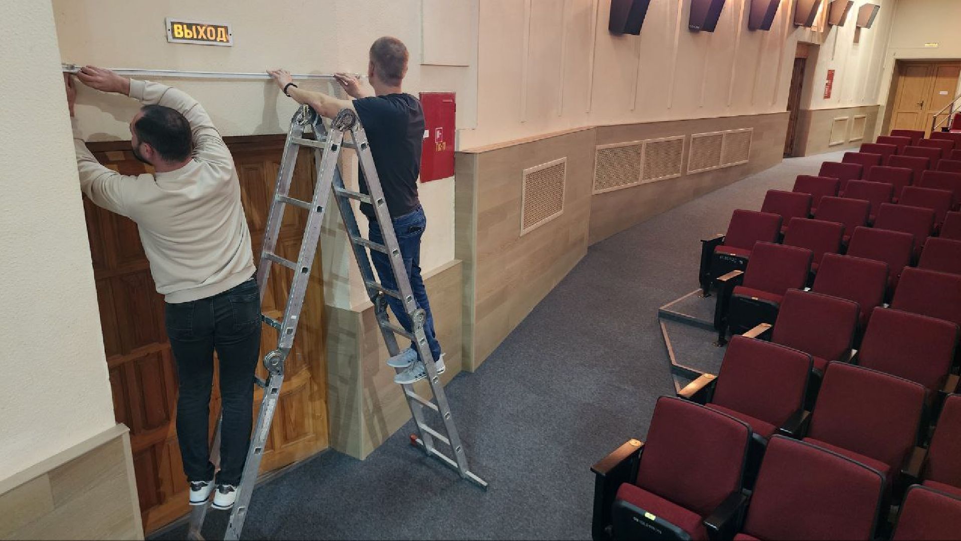 кинотеатр в серебряных прудах, культурная жизнь серебряных прудов, серебряные пруды, культура, открытия кинотеатра,