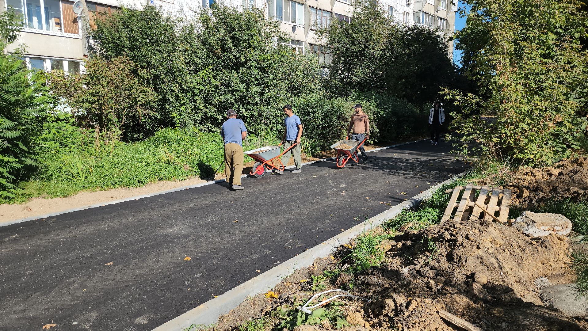 серпухов, подмосковье, благоустройство, улица новая,