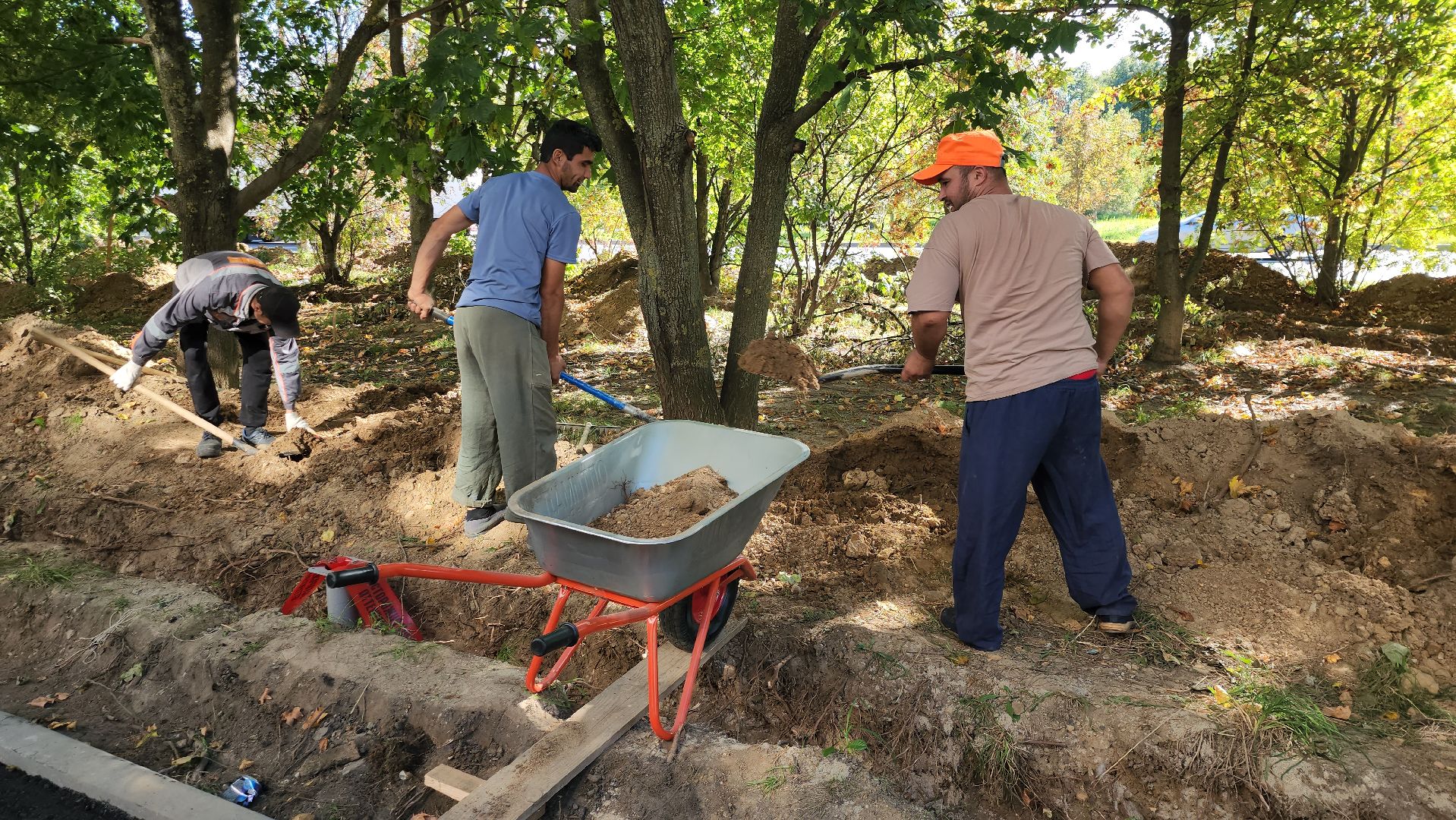 серпухов, подмосковье, благоустройство, улица новая,