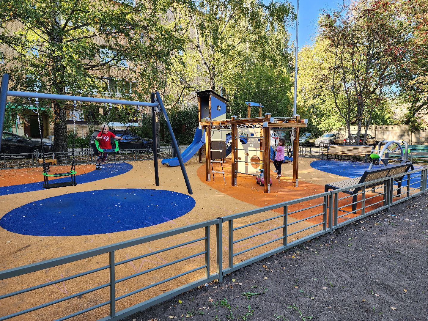 раменское, благоустройство, модернизация детских площадок ,  красный октябрь 47а,