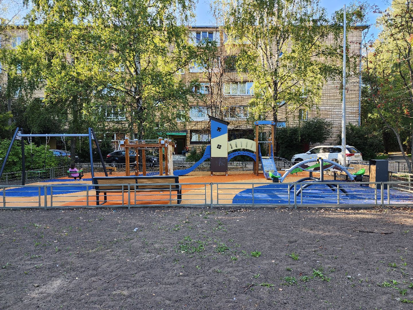 раменское, благоустройство, модернизация детских площадок ,  красный октябрь 47а,