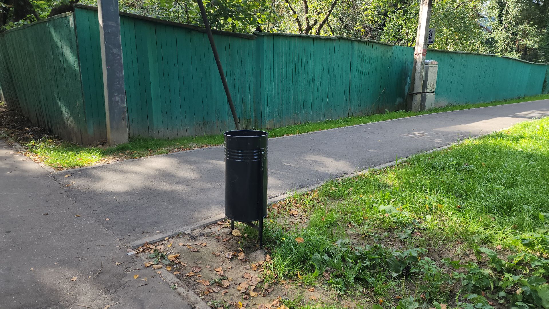 пушкино, народная тропа, пешком в подмосковье,асфальтирование,новый тротуар,комфортная среда,сквер,