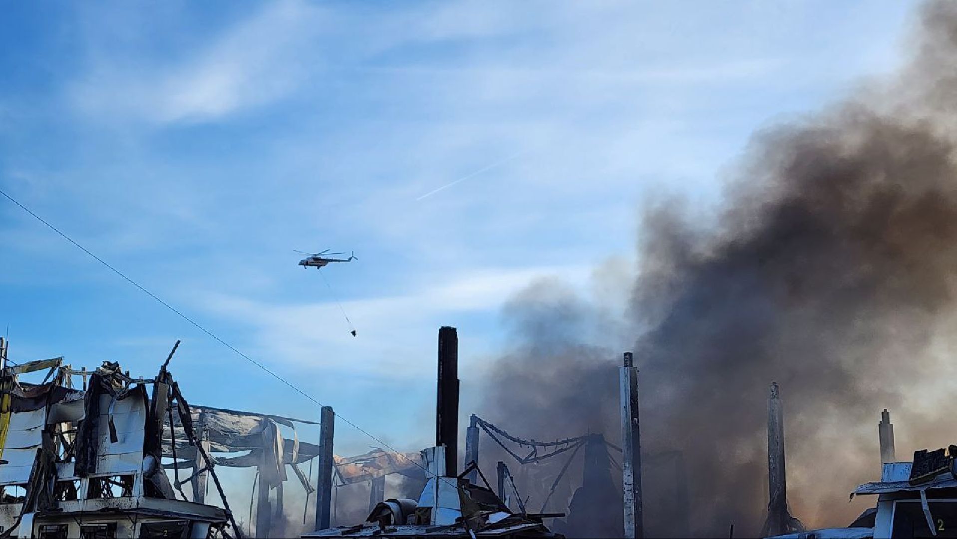 Дмитров, Пожар в логоцентре Катуар, ЧП в Некрасовском, МЧС,