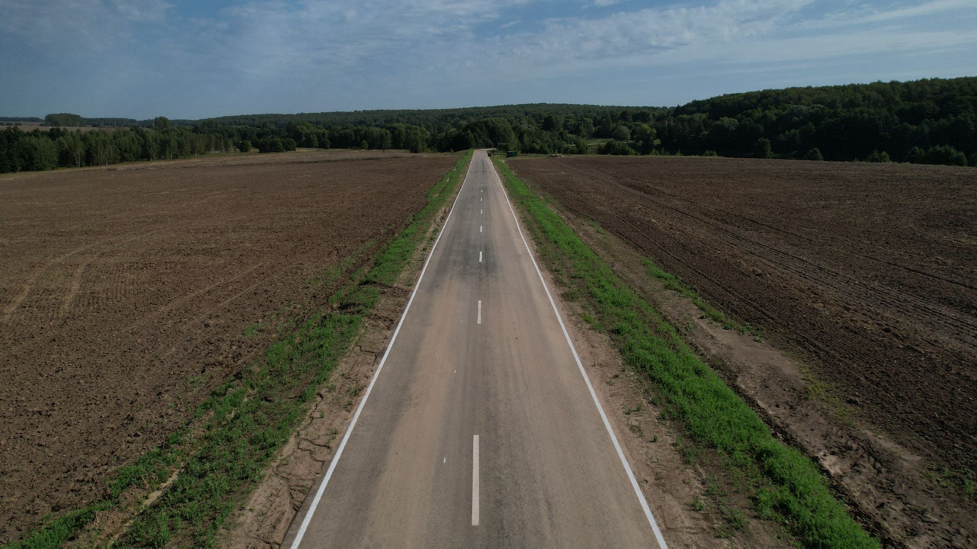 видео с коптера, дороги подмосковья, дороги зарайска,