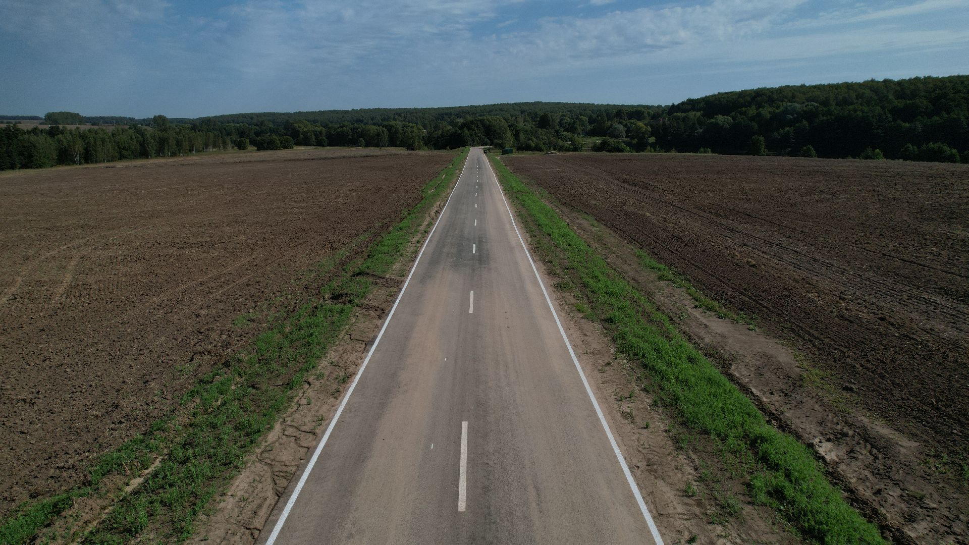 видео с коптера, дороги подмосковья, дороги зарайска,