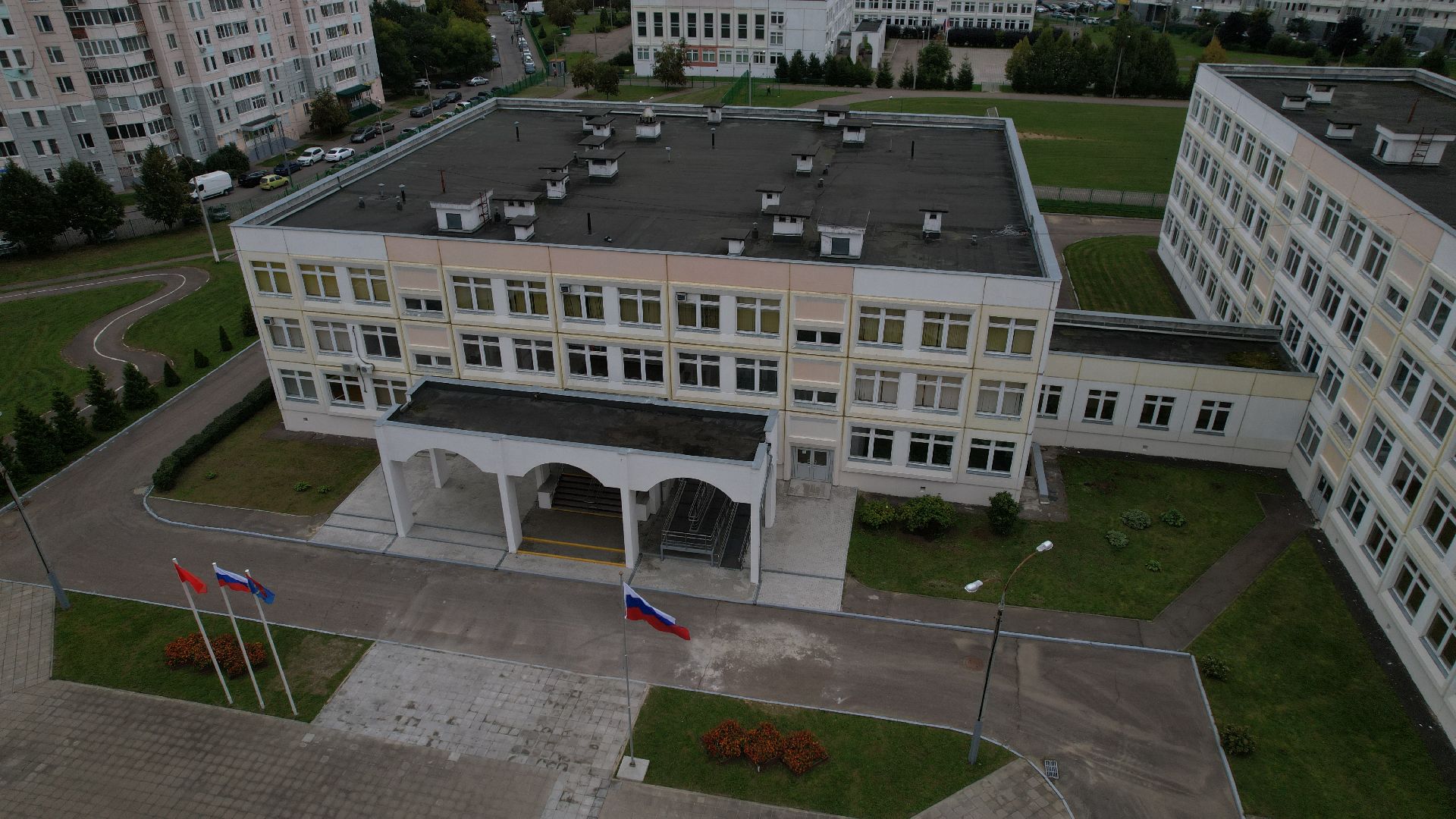 видео с коптера, память о героях спецоперации,