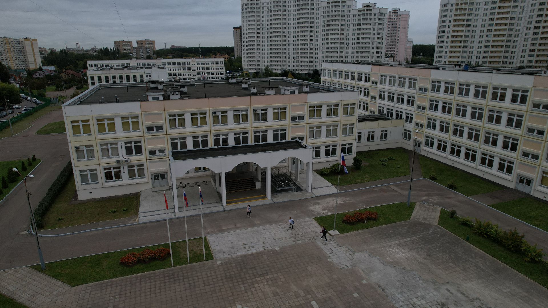 видео с коптера, память о героях спецоперации,