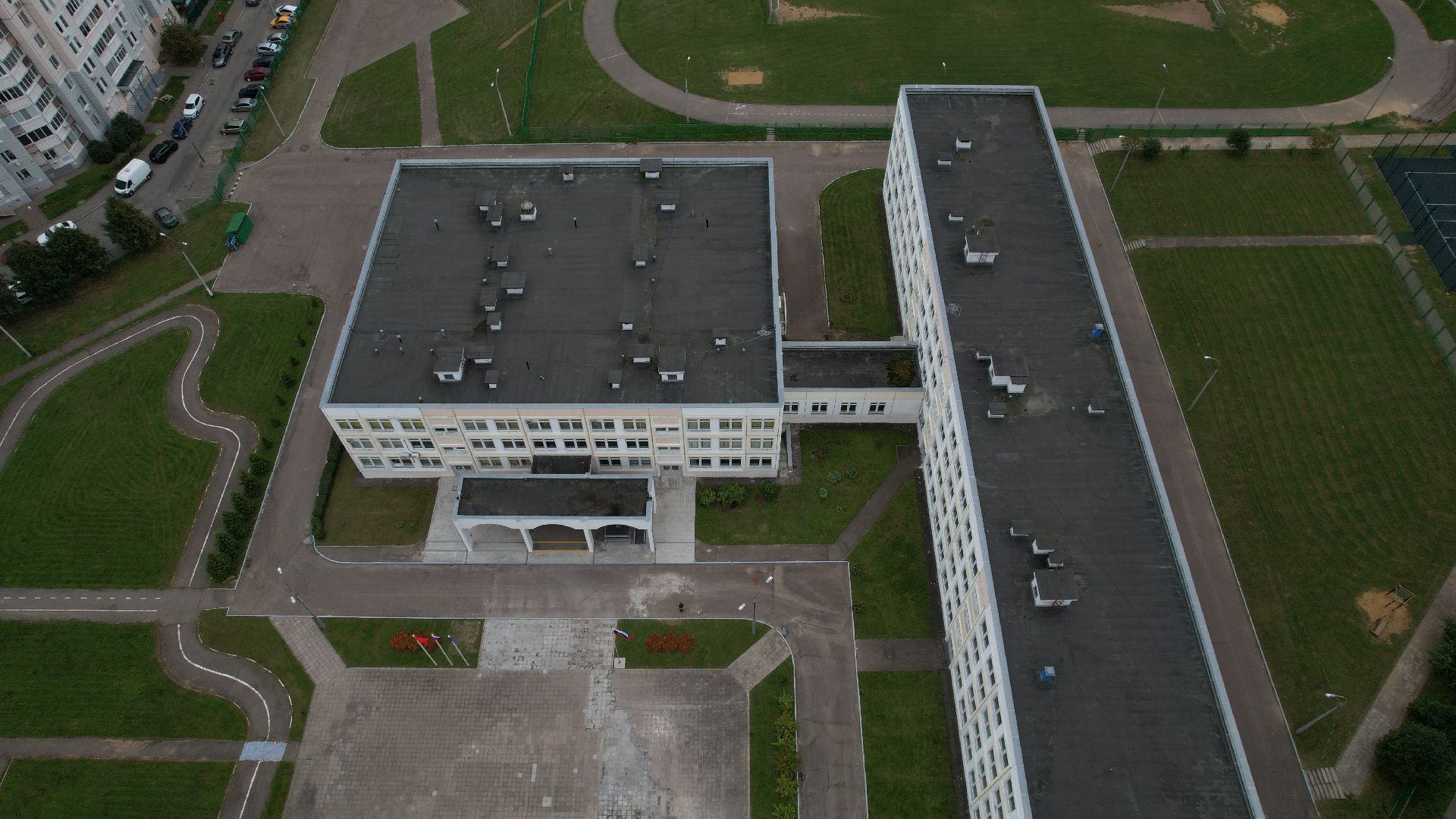 видео с коптера, память о героях спецоперации,