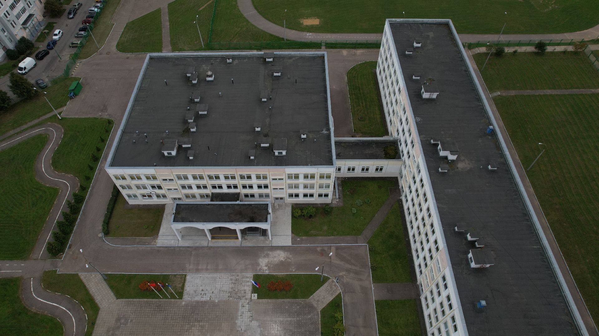 видео с коптера, память о героях спецоперации,