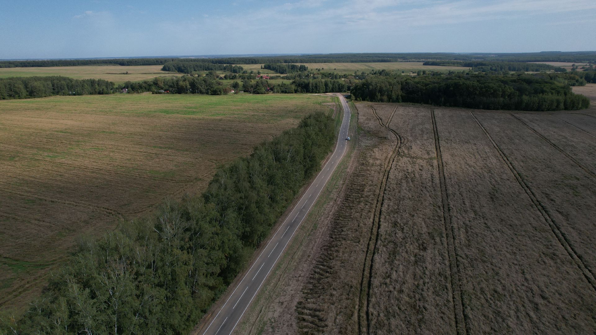 видео с коптера, дороги в зарайске, дороги подмосковья,