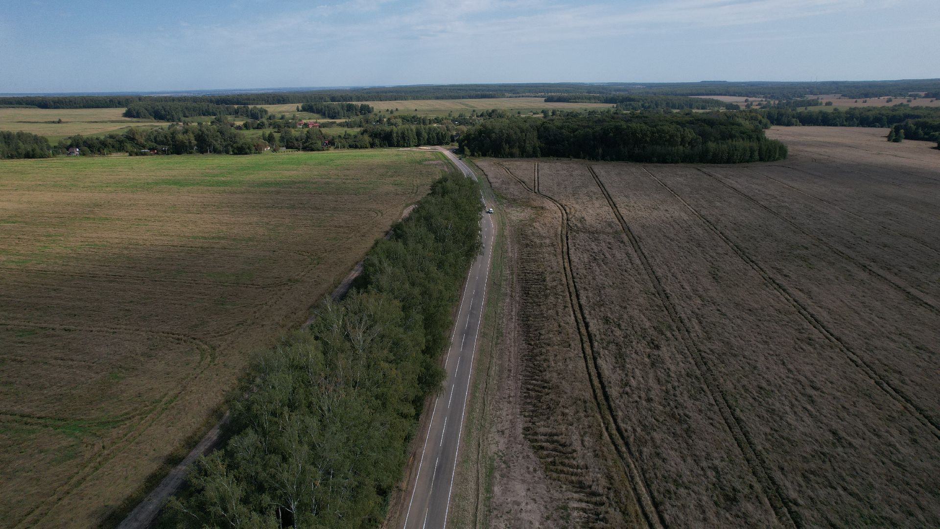 видео с коптера, дороги в зарайске, дороги подмосковья,