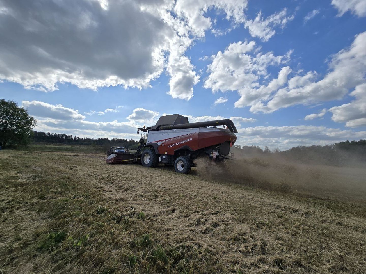 можайск, можайский муниципальный округ, подмосковье, сельское хозяйство, колхоз уваровский, уборочная кампания, сбор урожая, аграрии ,