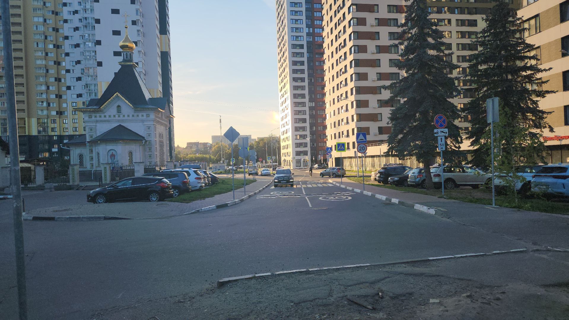 долгопрудный, выездная администрация, заводская улица, школа 7, расширение дороги,