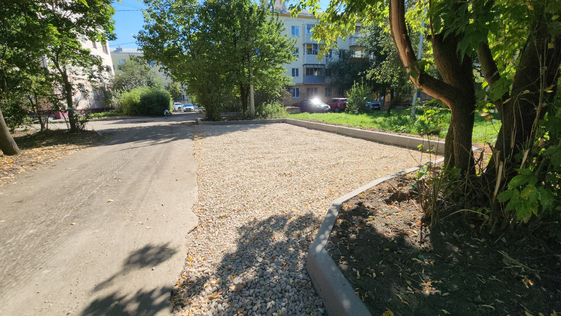 серпухов, благоустройство дворов в серпухове, новые парковки в серпухове,