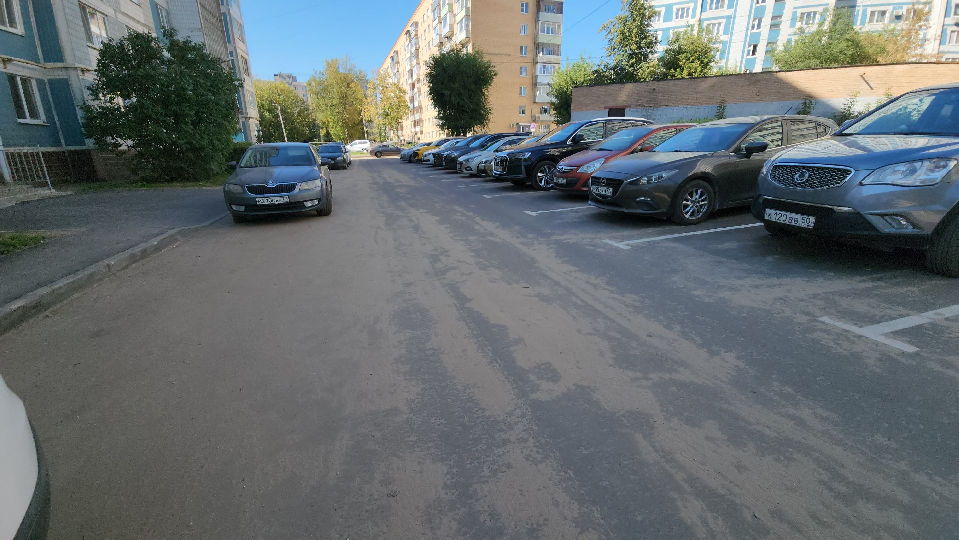 серпухов, благоустройство дворов в серпухове, новые парковки в серпухове,