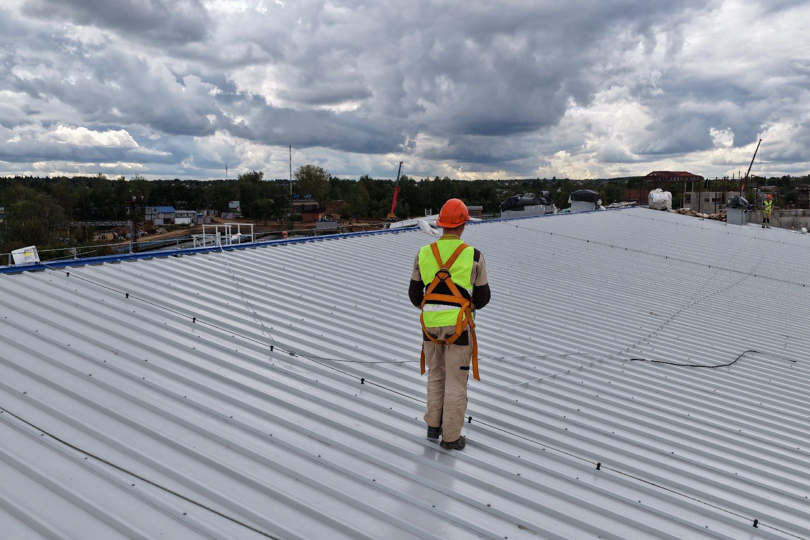 видео с коптера, очистные в сергиевом посаде, экология подмосковья,